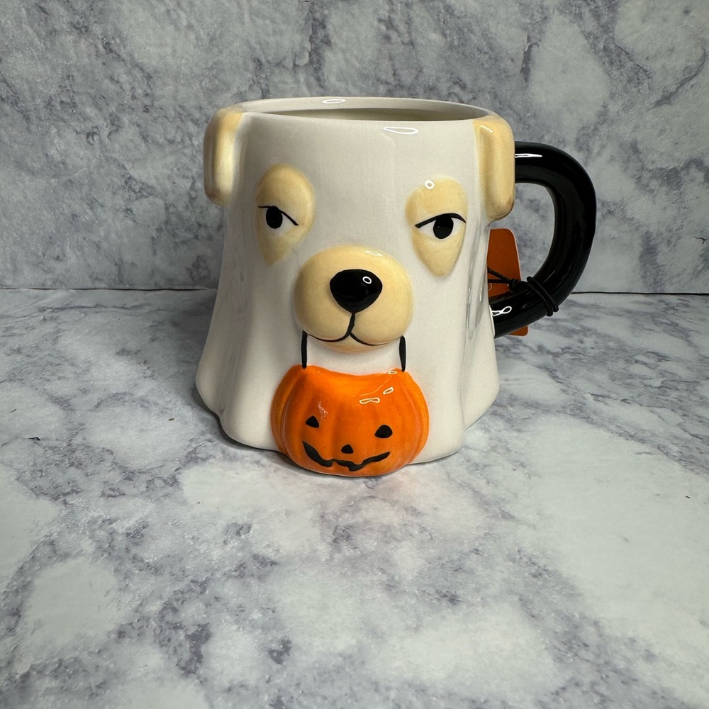 Trick or Treating Dog Mug
